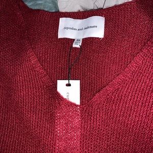 Cupcakes and cashmere sweater